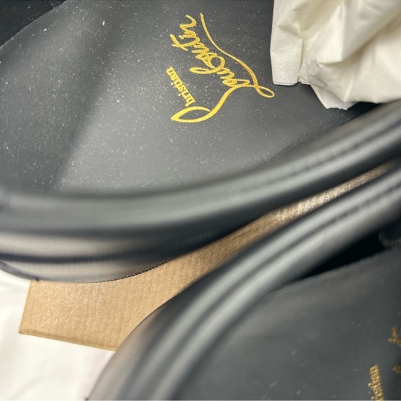 Men’s Christian Louboutin, Louis Jr spikes Orlato flat sneakers size 42 Italy - Picture 7 of 13